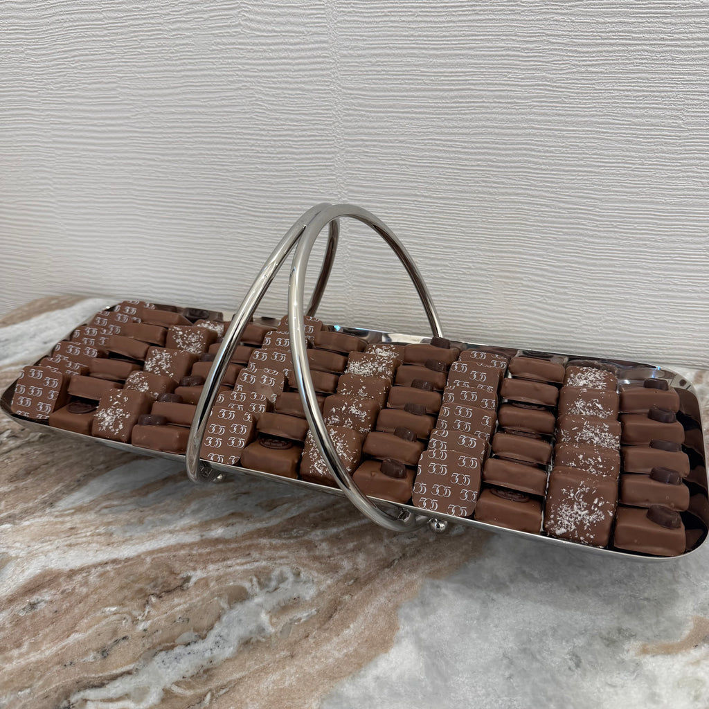 Signature chocolate tray
