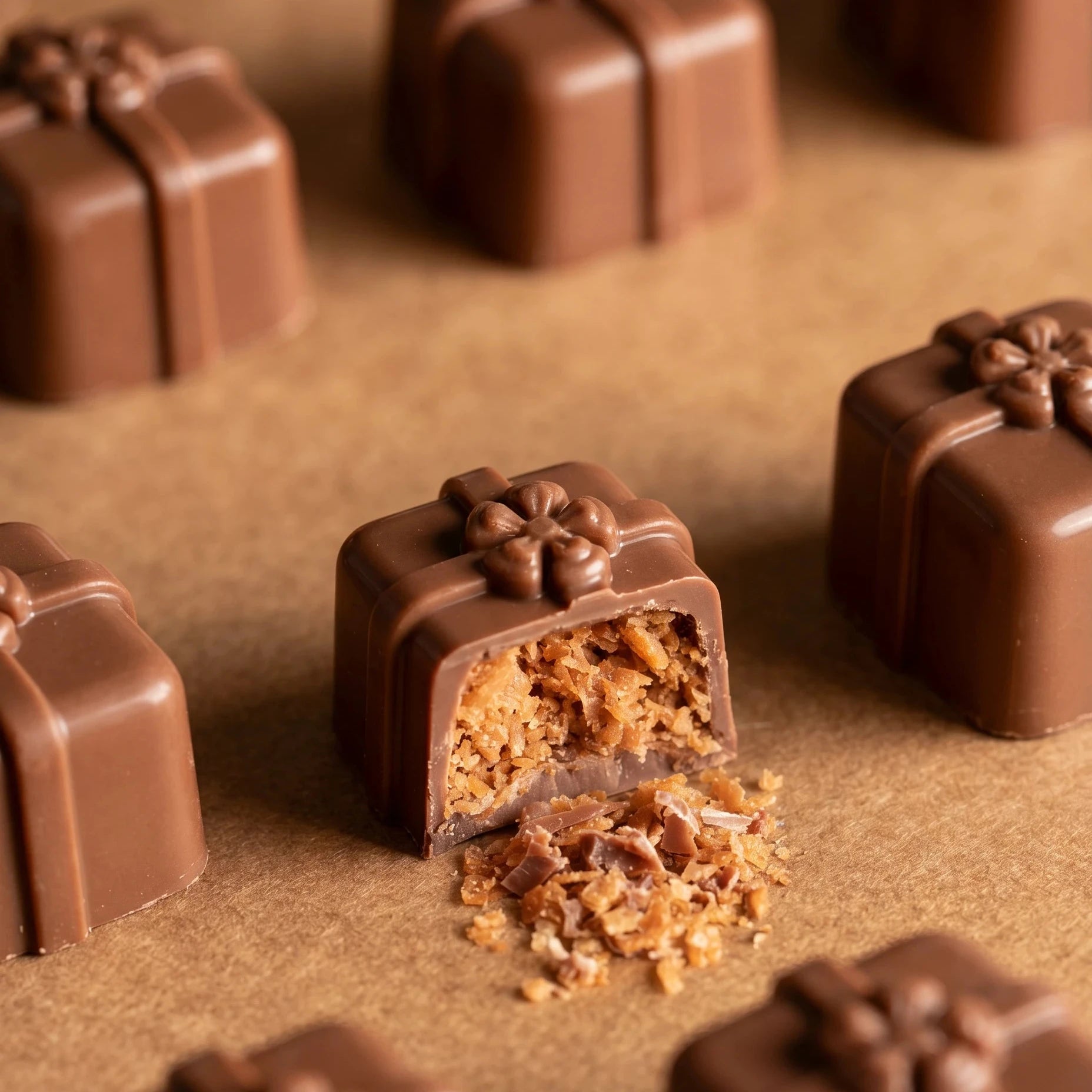 Birthday surprise chocolate gift 