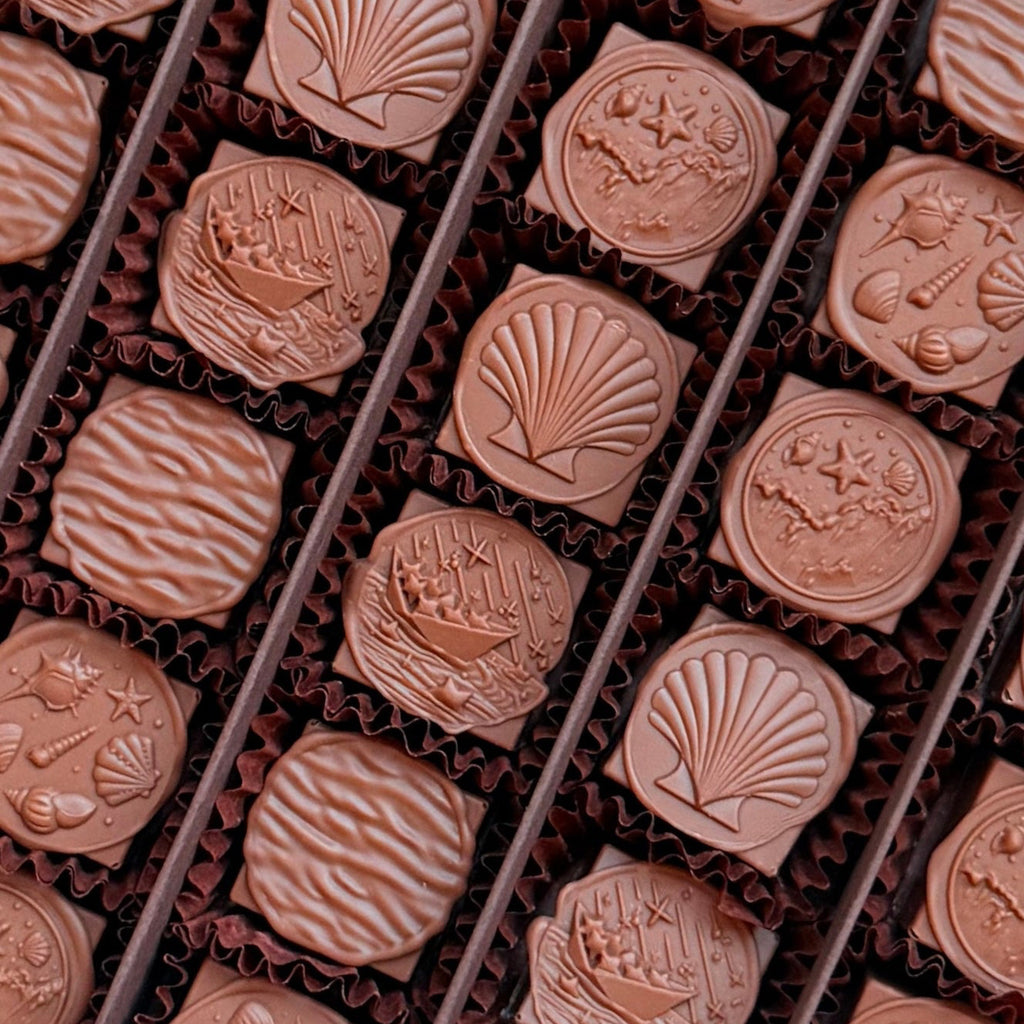 Beach Stamps Chocolate Box