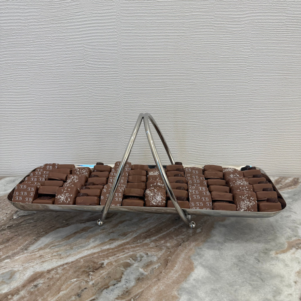 Signature chocolate tray